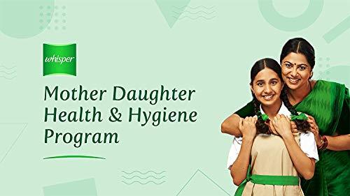 Whisper Whisper Ultra Clean Sanitary Pads for Women, XL+ 15 Napkins