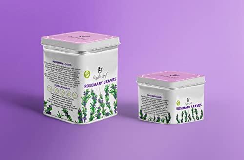Mystic Leaf Mystic Leaf Rosemary Leaves Tea, Caffeine Free, Hair Growth, 100% Whole Leaf (50 TEA BAG)