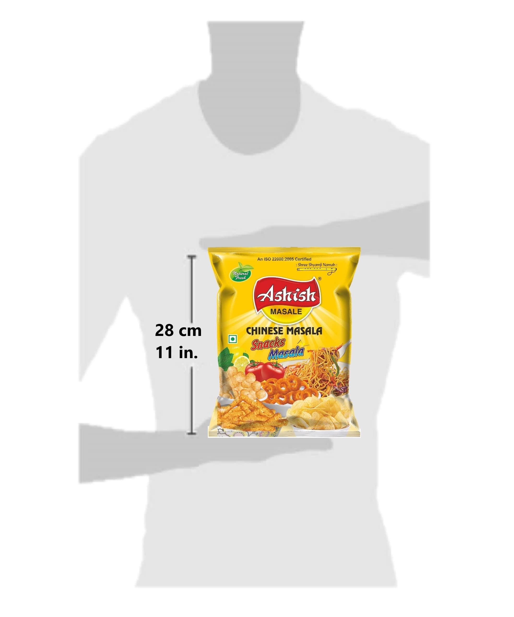 ASHISH Ashish Chinese Snack Masala Powder Perfect Spices for Chinese Dishes Pizza Pasta Aromat Seasoning Chinese Spices 500gm, Pack of 4