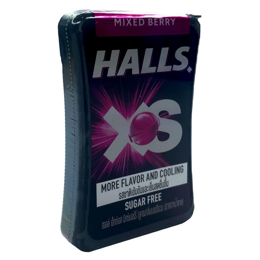 HALLS Halls XS Mixed Berry Flavored Sugar Free Candy, 0.5 oz / 15 g