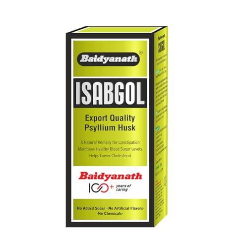 Baidyanath Baidyanath Isabgol - Psyllium Husk Powder - 100gm | Effectively Relieves Constipation | Fibre Supplement For Digestion