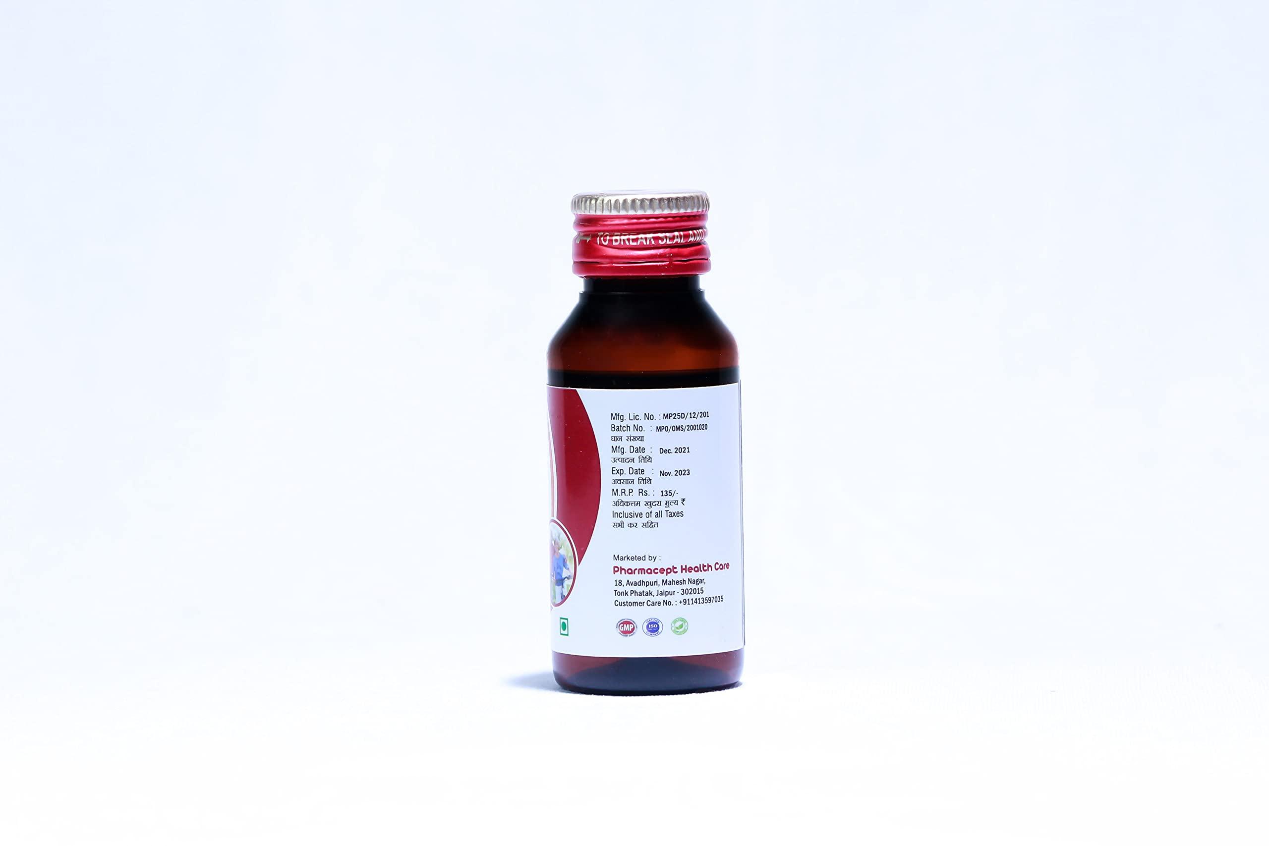 AMORE HERB Amore Joint Care Oil Ortho Pain Relief Oil An Effective Ayurvedic Massage Oil for Pain Relief, Joint Pain, Muscle Pain, Osteoarthritis | Visible improvement in 7 days (Pack of 3, 50ml X 3 = 150ml)