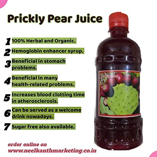 EKTA JUICE PRICKLY PEAR CACTUS JUICE, HATHLA THOR FINDLA JUICE, NAGFANI RAS, NIVDUNG RAS, HEMOGLOBIN BOOSTER 1 LITER