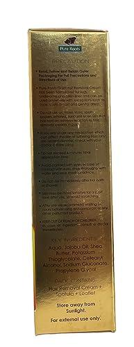 Pure Roots Pure Roots Hair Removal Cream 60g Pack of 2 (Gold)