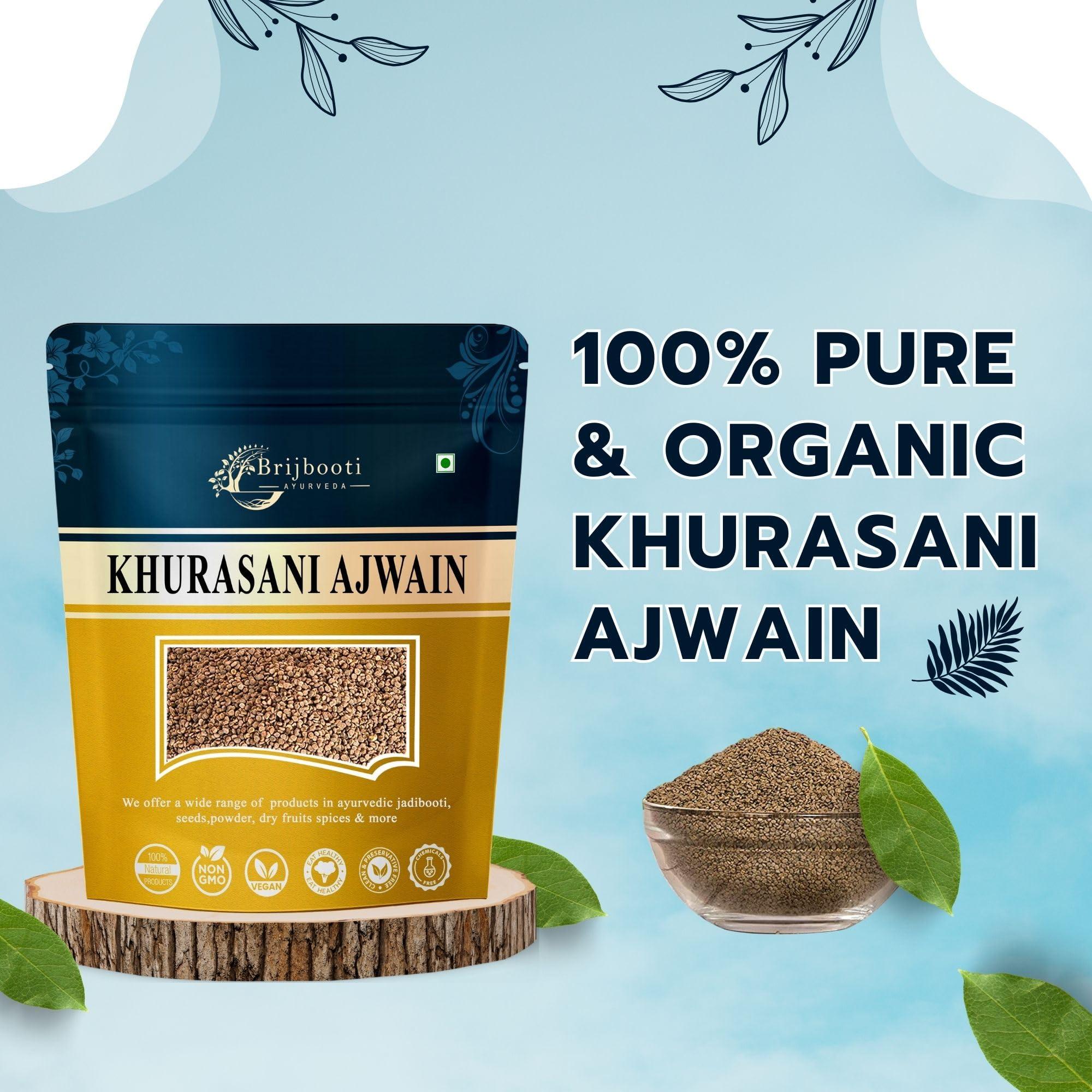 Birju Mahavir Birju Mahavir 100 GR KHURASANI AJWAIN/HY OSCYAMUS NIGER/BLACK HENBANE (BMKB)