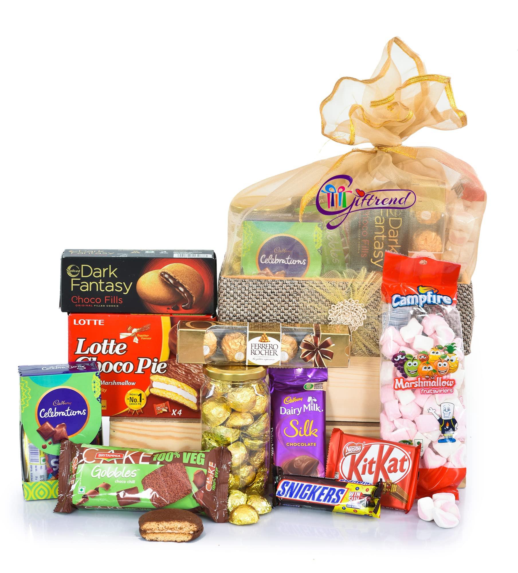 Giftrend Giftrend Birthday Gift Hamper Birthday Hamper for Gifting Return Gift Hamper for Birthday Celebration