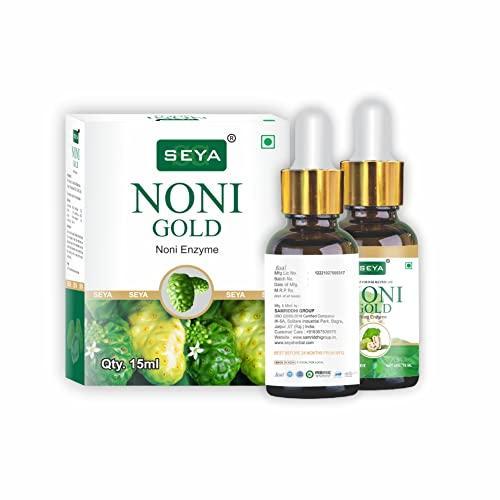 SEYA SEYA Noni Gold Enzyme Drop, 15 ML (With Dropper) / Rich in Vitamin and Minerals/Immunity Booster