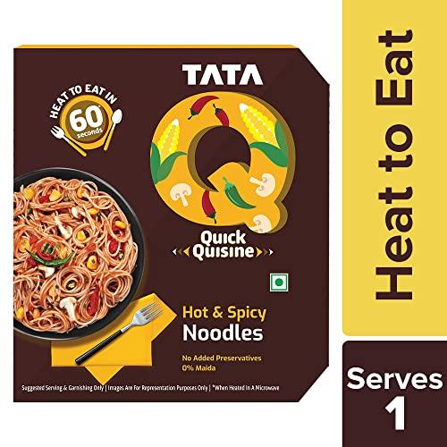 TATA Q Tata Q Ready to Eat Hot & Spicy Veg Noodles - 280g