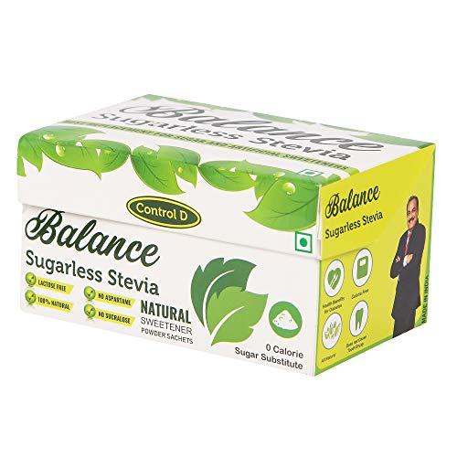 Balance Stevia Balance Stevia 100% Natural Sweetener Sugar Free Sachets (50 Sachets)