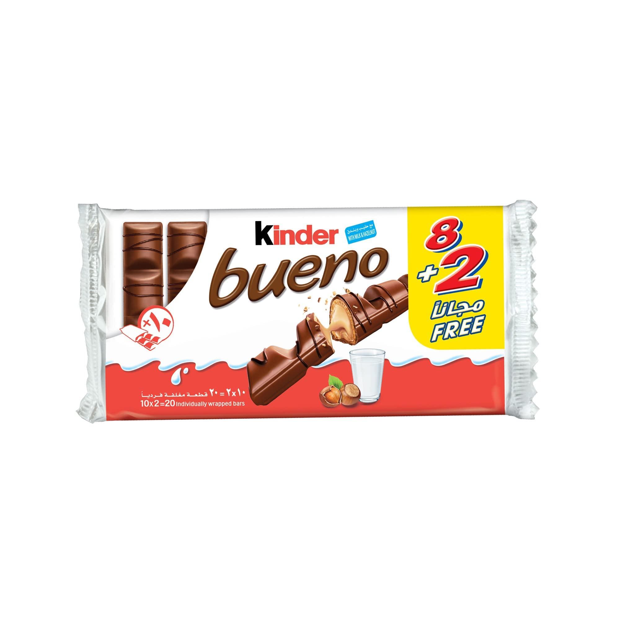 Generic Kinder Bueno Pack of 8+2 Free 430g