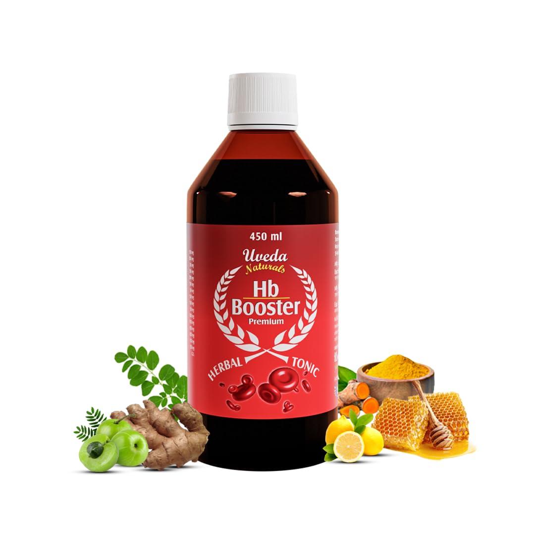 Uveda Naturals Uveda Naturals Hb Booster 450ml, Iron tonic & Enhances haemoglobin level