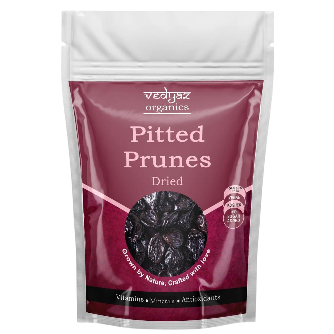 Vedyaz Organics Vedyaz Organics Dried Pitted Prunes - 1Kg