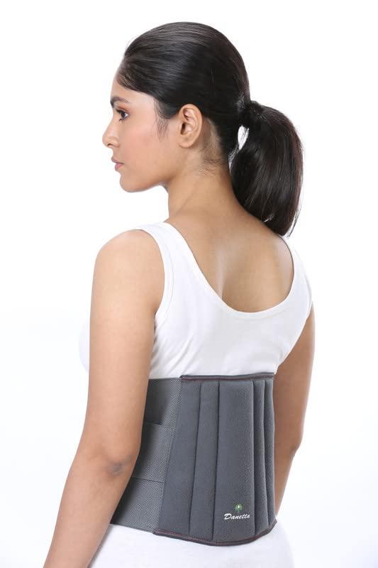 Danetta LUMBAR SACRAL BELT (LS BELT) (SMALL) for back pain men & women| Back Pain Relief, and Sacral Support