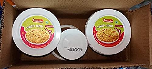 Vakulaa Vakulaa Cup Vermicelli / Sevai (Pack of 3) Tomato Semiya Ready to Eat Food Products are Tasty & Healthy - Teady to Cook & Ready to Eat Instant Indian Food Tomato Semiya is A Healthy Breakfast