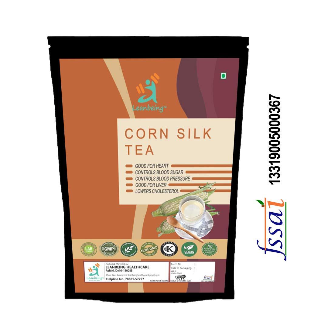 LEANBEING Leanbeing Corn Hair Tea for Kidney Stones / Liver Cleansing - Corn Silk Tea - Maize Hair Tea - Natural- 100gm (50g*2 ,Pack of 2) |Supports Urinary Tract Health
