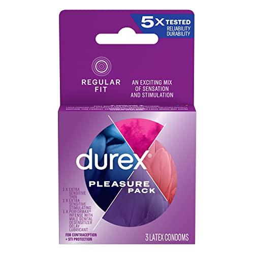 Durex Durex Condom Pleasure Pack - Box Of 3