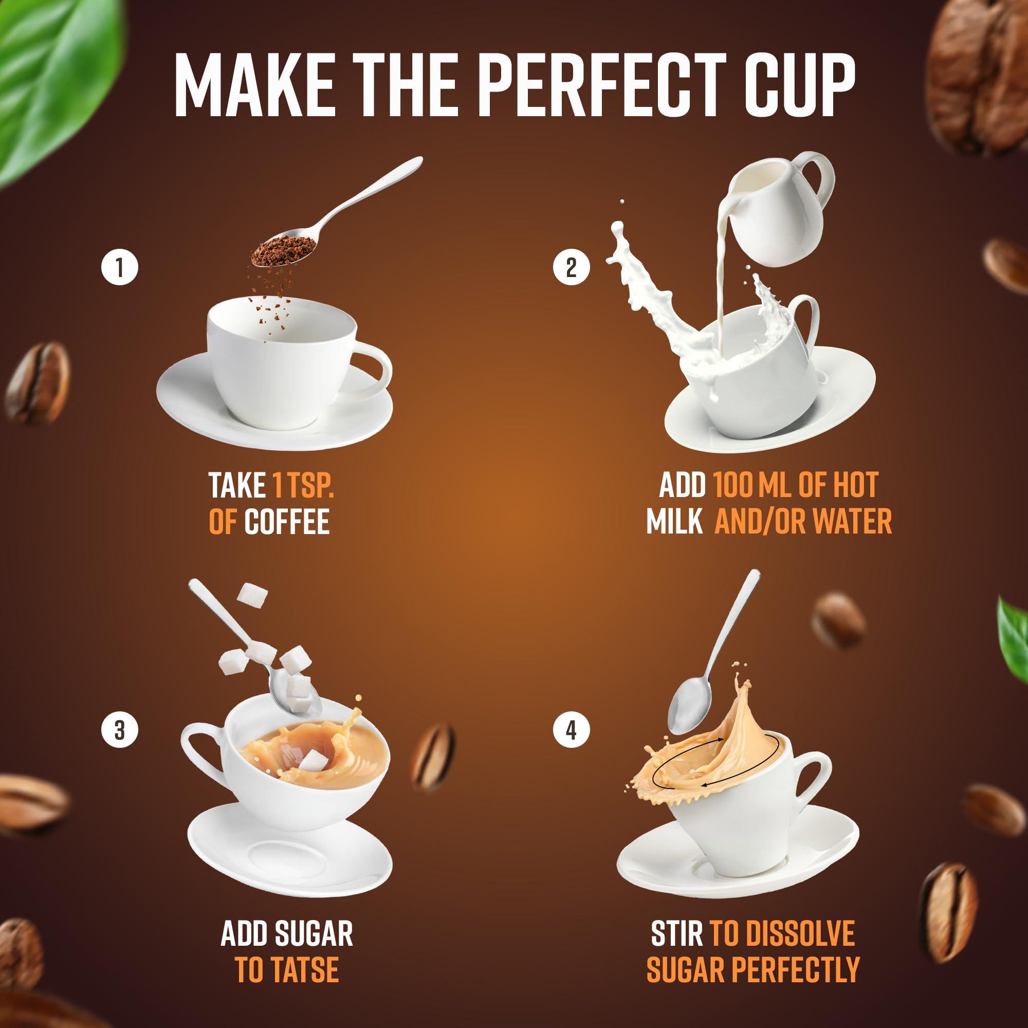 VANALAYA Vanalaya Southern Classic Instant Coffee Chicory Mix of 70% coffee & 30% chicory (50gm)