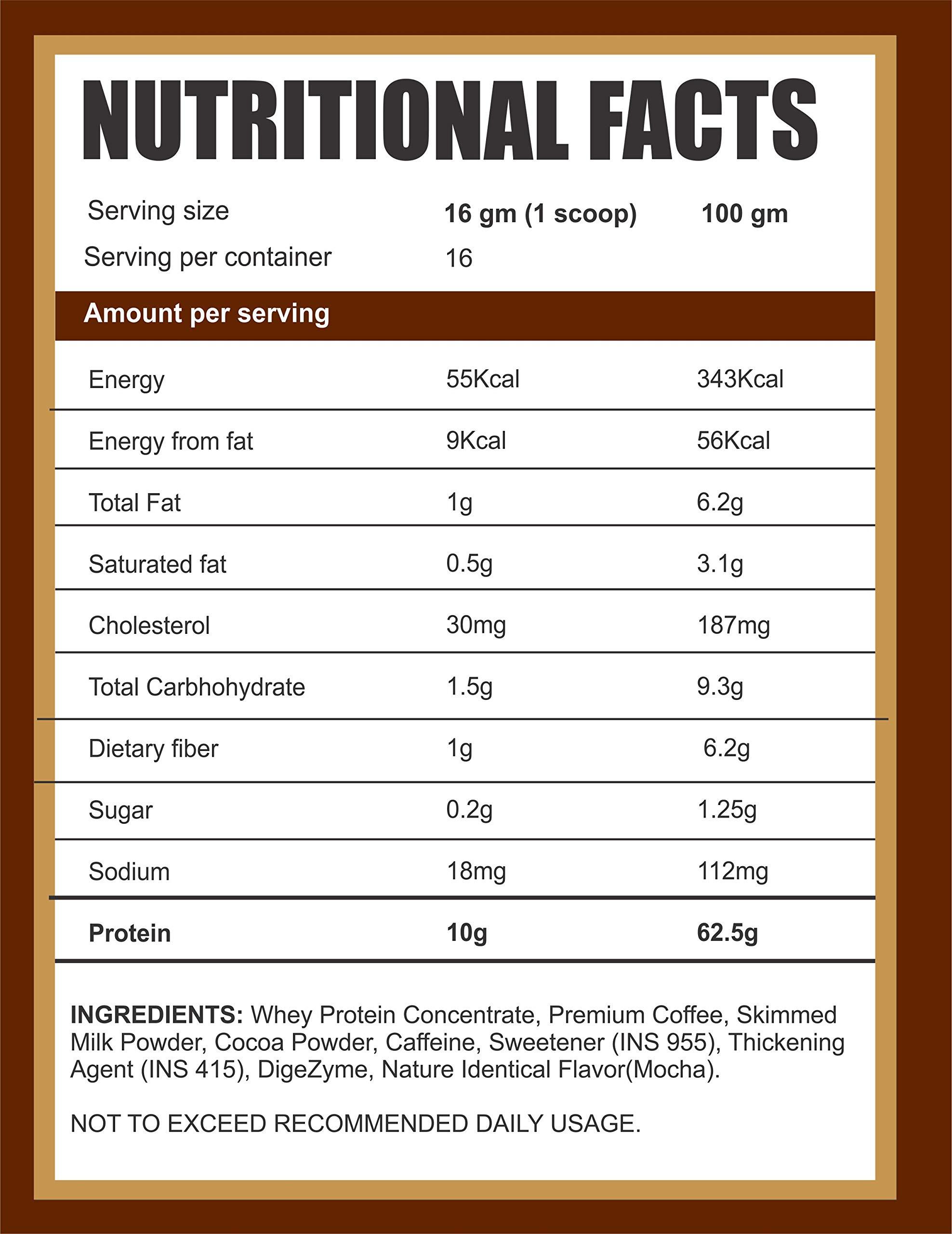 Ripped Up Nutrition Ripped Up Nutrition- Protein Coffee (Hazelnut, 250gm)