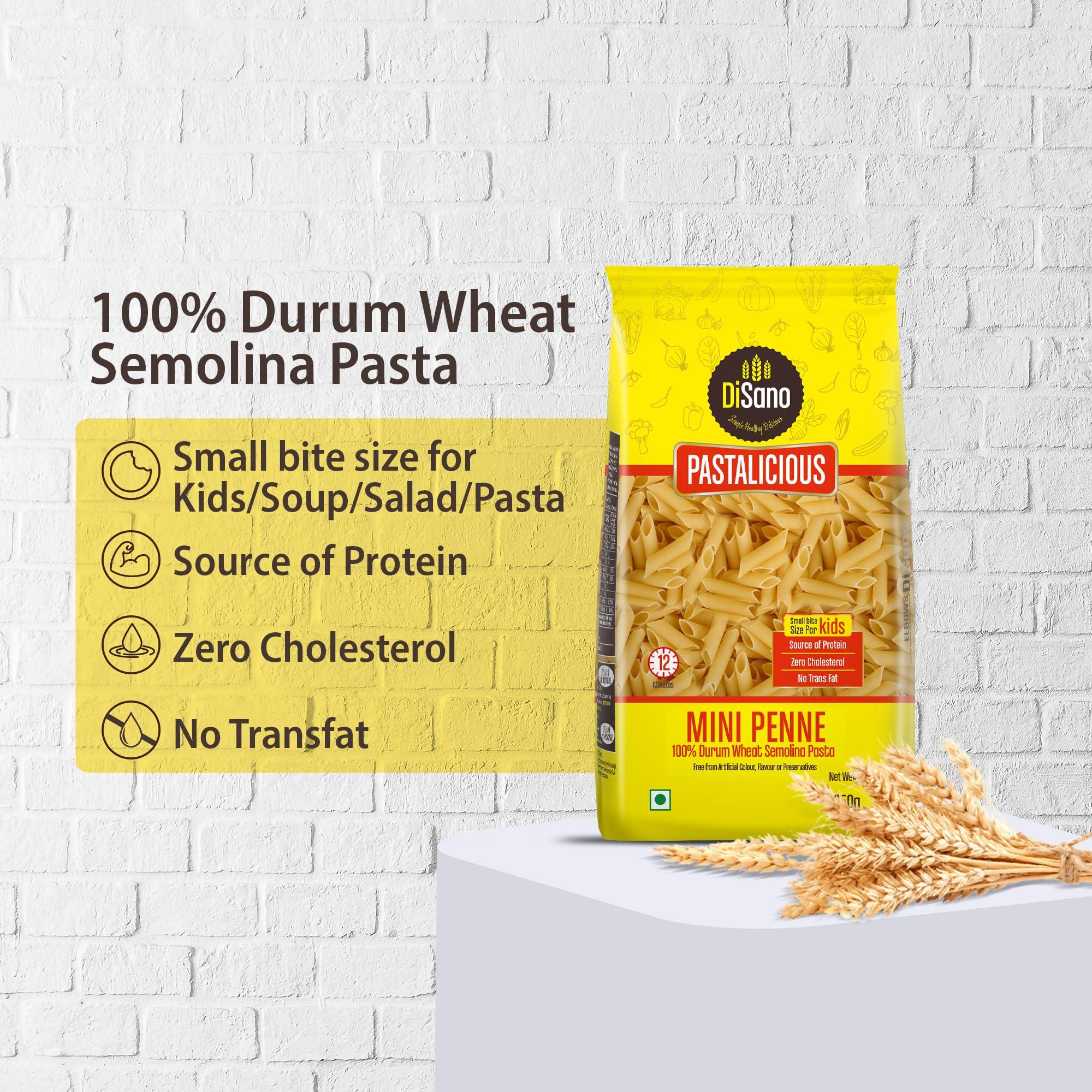 DISANO DiSano Pastalicious Mini Penne 350g & DiSano Pastalicious Mini Fusilli 350g