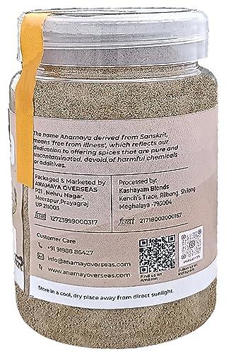 anamaya Lakadong Turmeric & Black Pepper Powder by Anamaya | 100% Pure & Natural | Healthy and well being combo | Nature\'s healing heroes | Turmeric & Kali Mirch powder | Pack of 2 | 100 Gms Each