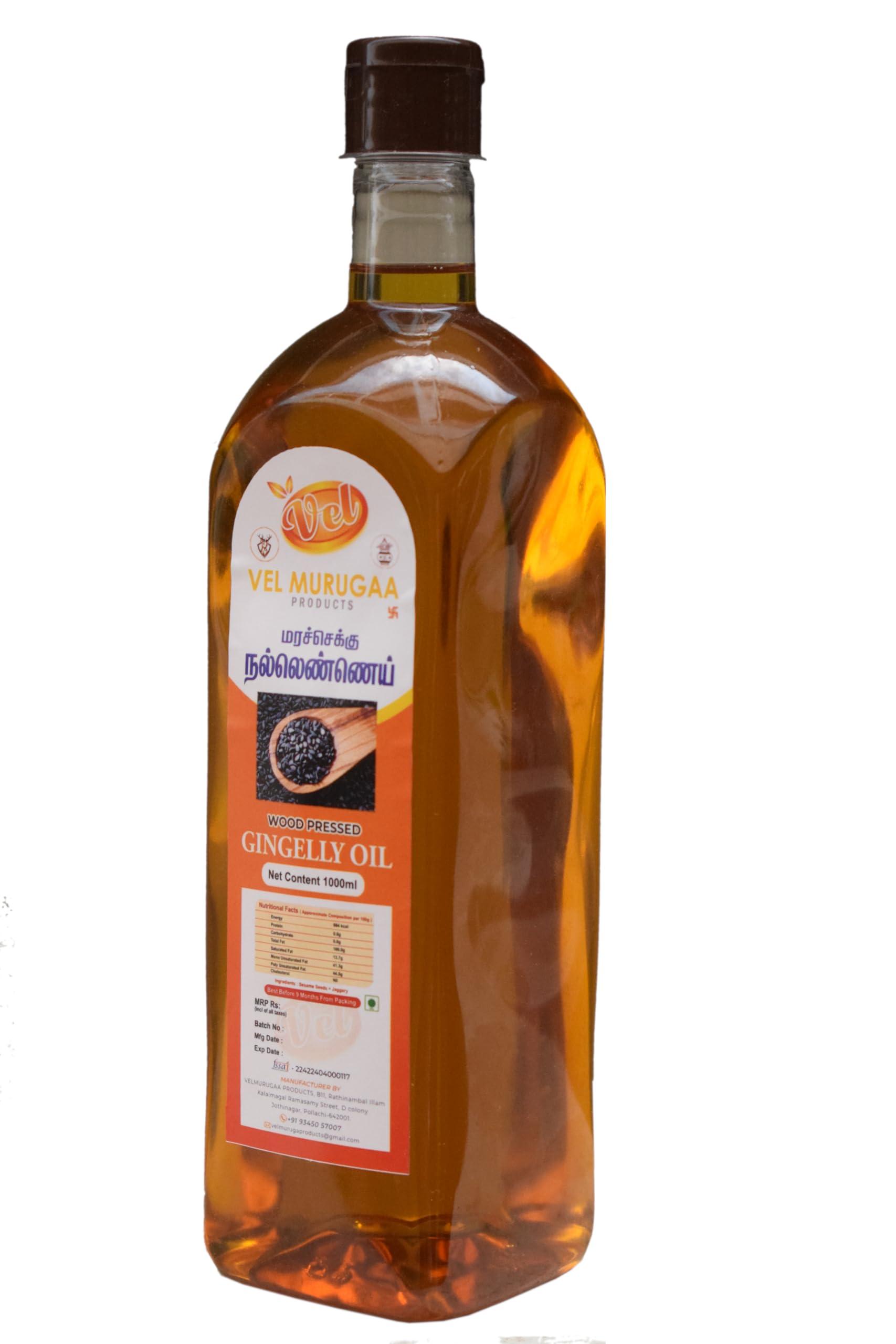 Generic Vel Wood Pressed sesame oil 1 ltr