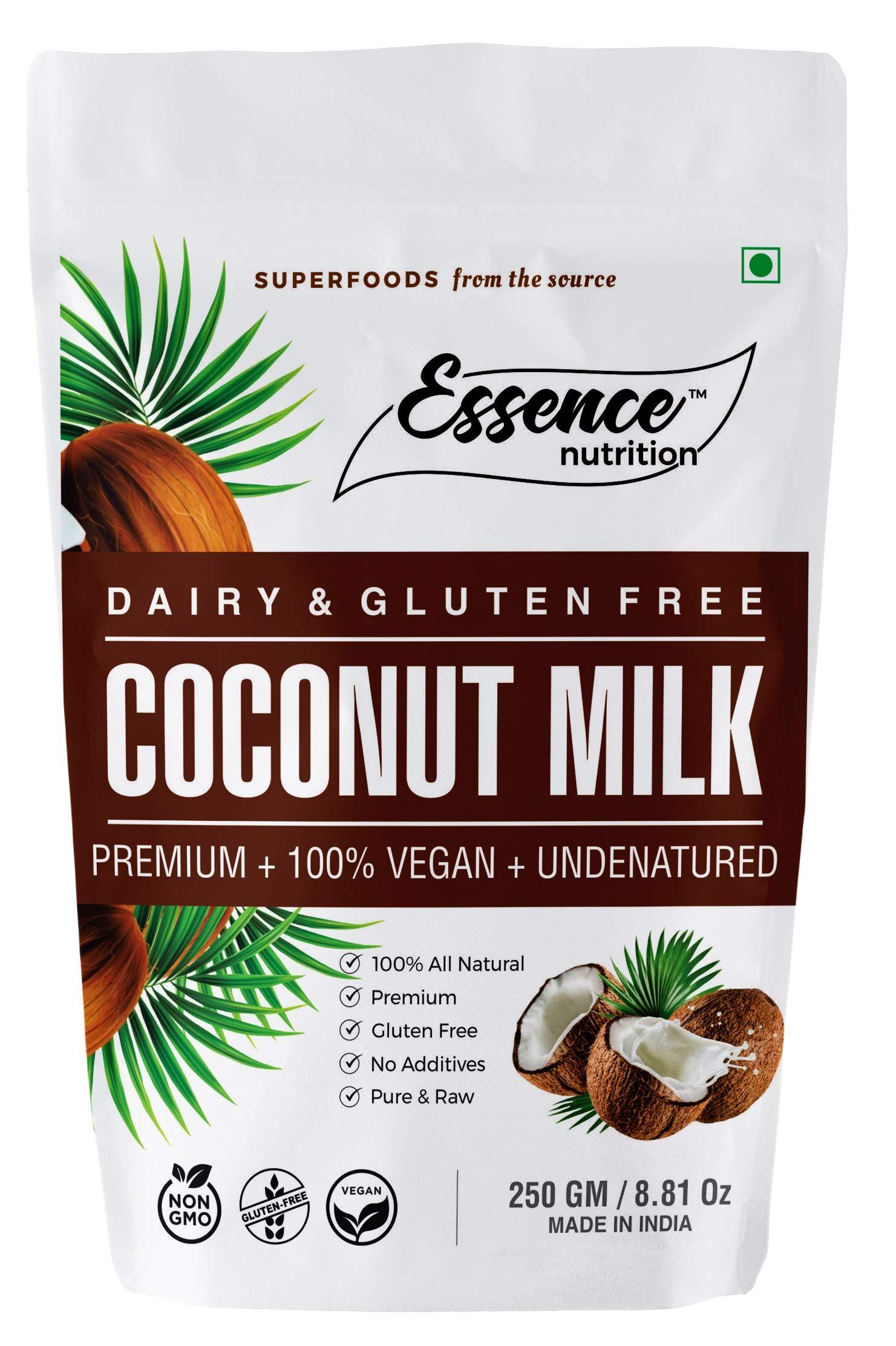 Essence Nutrition Essence Nutrition Vegan Coconut Milk Powder (250 Grams) - Plant Based Milk Powder - Vegan & Natural