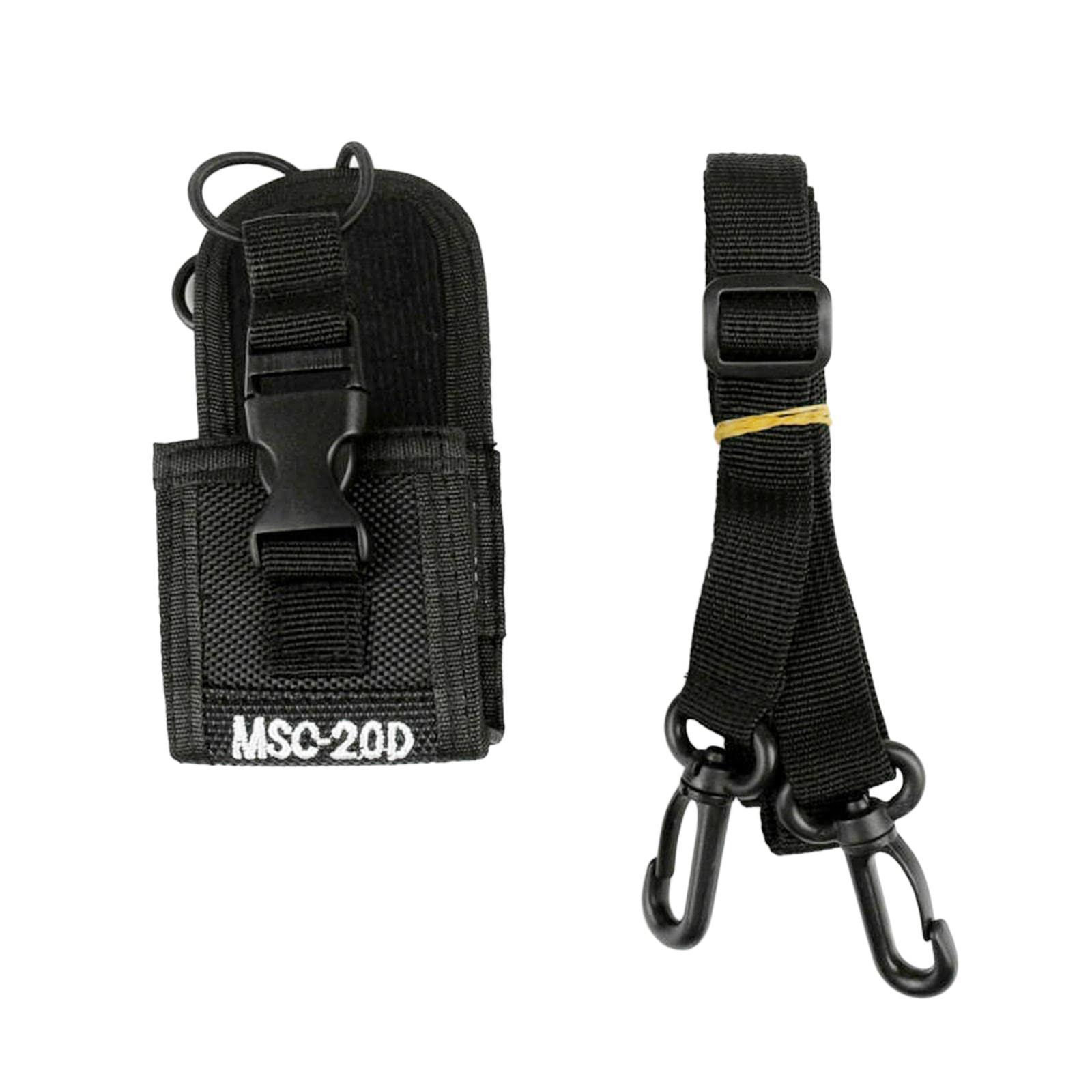MERISHOPP MERISHOPP Premium MSC-20D Radio Holder Case Holster Bag Radio Walkie Accs Durable | Business & Industrial | Facility Maintenance & Safety | Surveillance & Alarm Equipment | Two-Way