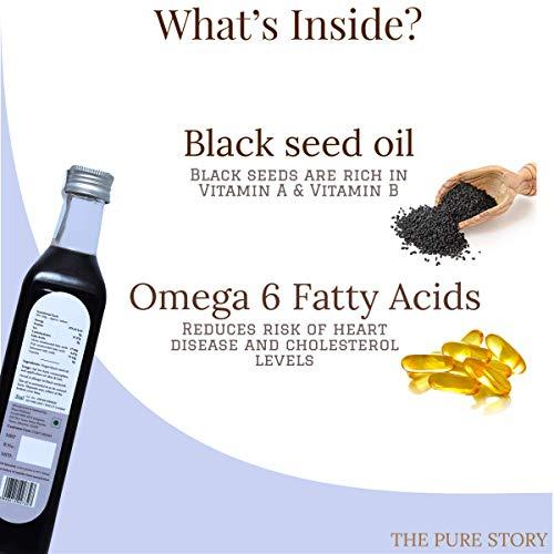 The Pure Story The Pure Story 100% Pure Black Seed Oil 250ml