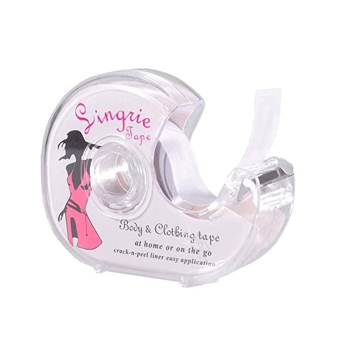 LERFOT LERFOT Women Double Sided Tape For Fashion And Body Fashion Dressing Tapes For Clothing Double Sided Skin Tape Boobtape All Day Stick Tape Adhesive Gentle On Skin And Fabric - 5mt Roll