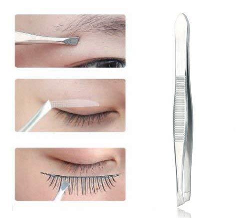 china Plucker/Tweezer Flat Tip For Chin Hair 3 Pieces (Stainless steel)