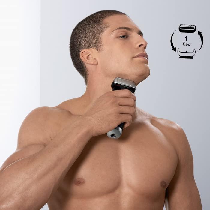 GKGOGO GKGOGO Men\'s Shaver Replacement Head Fits Braun Series 5 52S,Compatible With Series 5 Shavers 5090/5190Cc,5140S,5030S,5070Cc,5090,5197Cc. Replacing Your Razor Head Gives A 25% Better Shave-Silver
