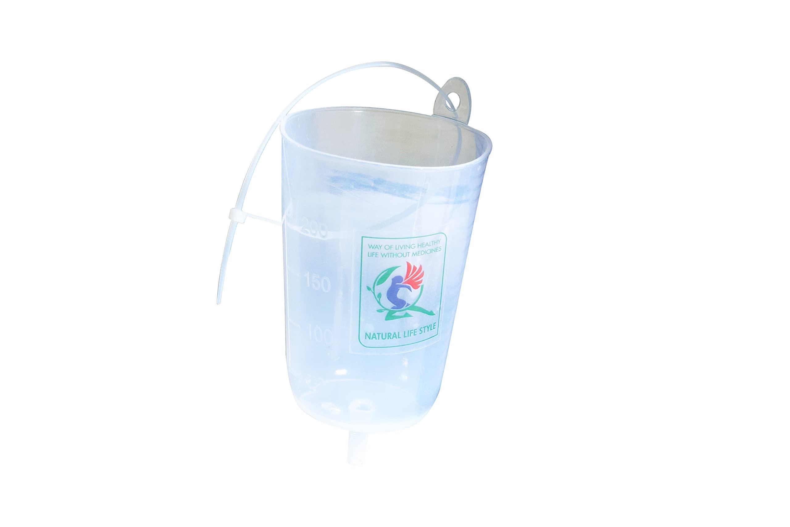 NLS NLS Enema for Home Use Complete Set (2 Cathetors,1 Tap & 1 Can (250 ml))