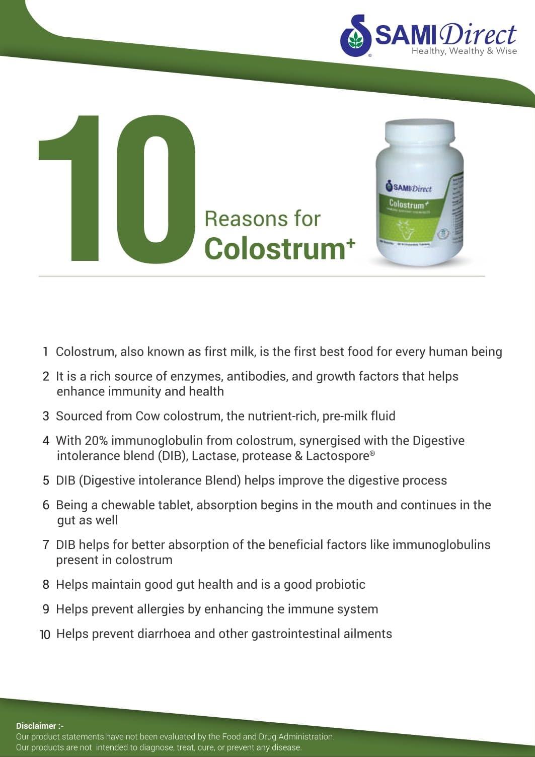 GENERIC Colostrum Chewable Tablets