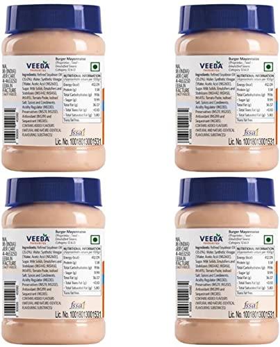 VEEBA VEEBA BURGER MAYONNAISE (PACK OF 4*) 1 kg (Pack of 4)