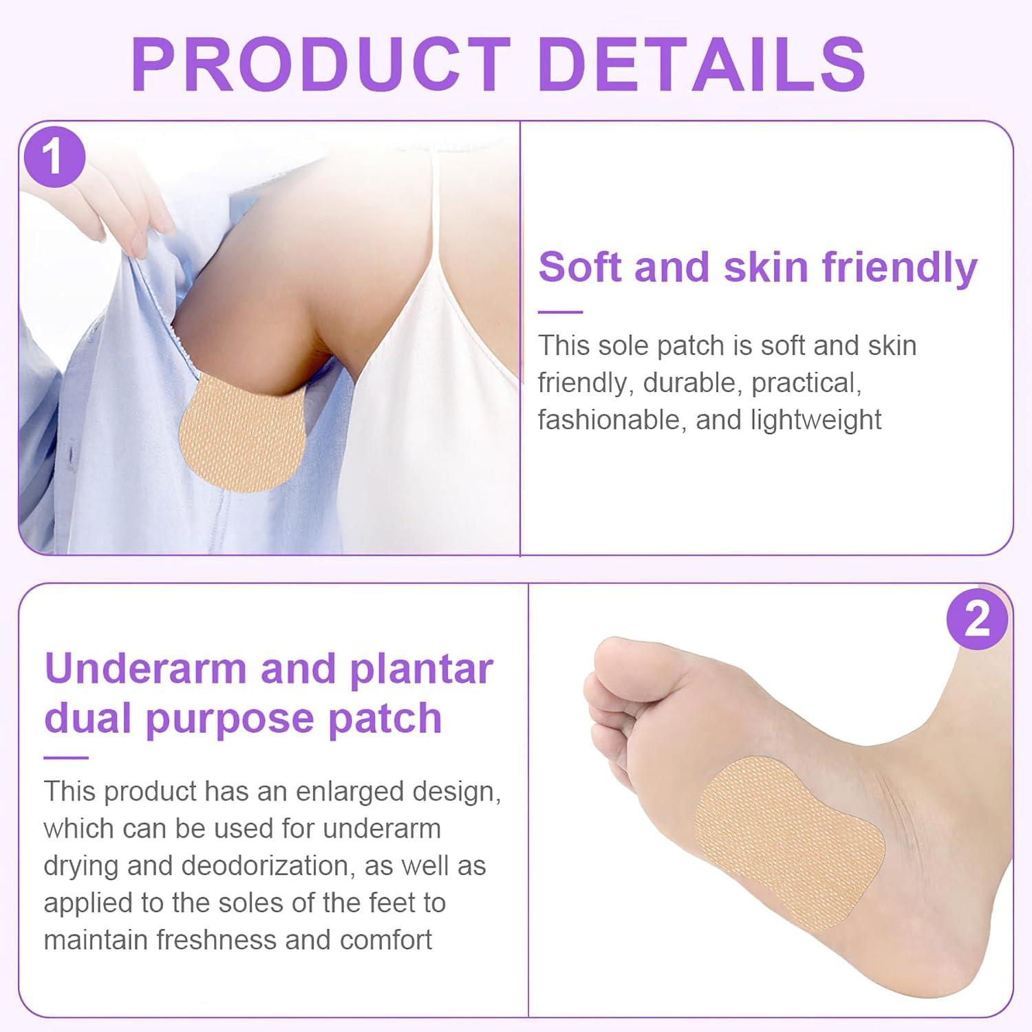 BIGXEN BIGXEN Invisible Underarm Sweat Pads, High Absorption, Breathable Fabric for Effective Odor Protection