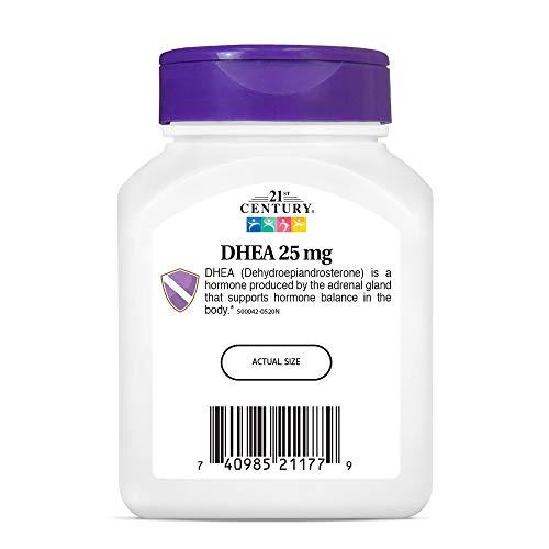 21ST CENTURY 21st Century, DHEA, 25 mg, 90 Capsules