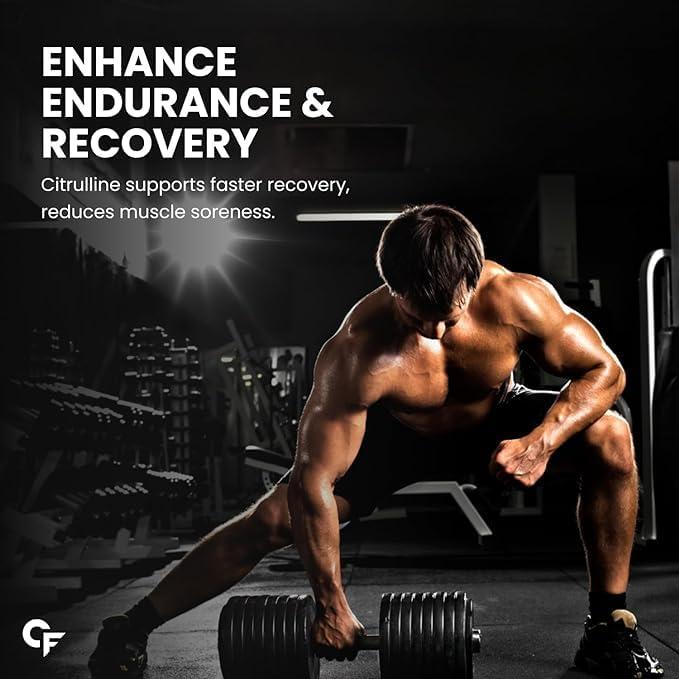 Carbamide Forte Carbamide Forte L Citrulline Powder 2000mg | Boosts Nitric Oxide, Pre Workout Supplements for Men & Women - Unflavoured - 100 SERVINGS - 200g