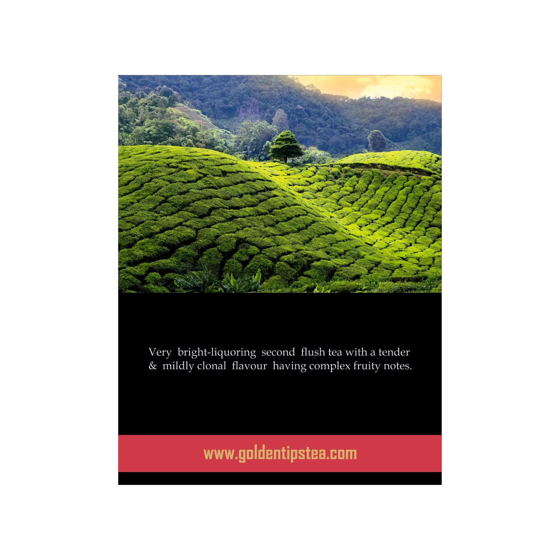 Golden Tips Golden Tips Summer Melody Second Flush Darjeeling Black Tea (8.81oz - 250 gm - 125 Cups)