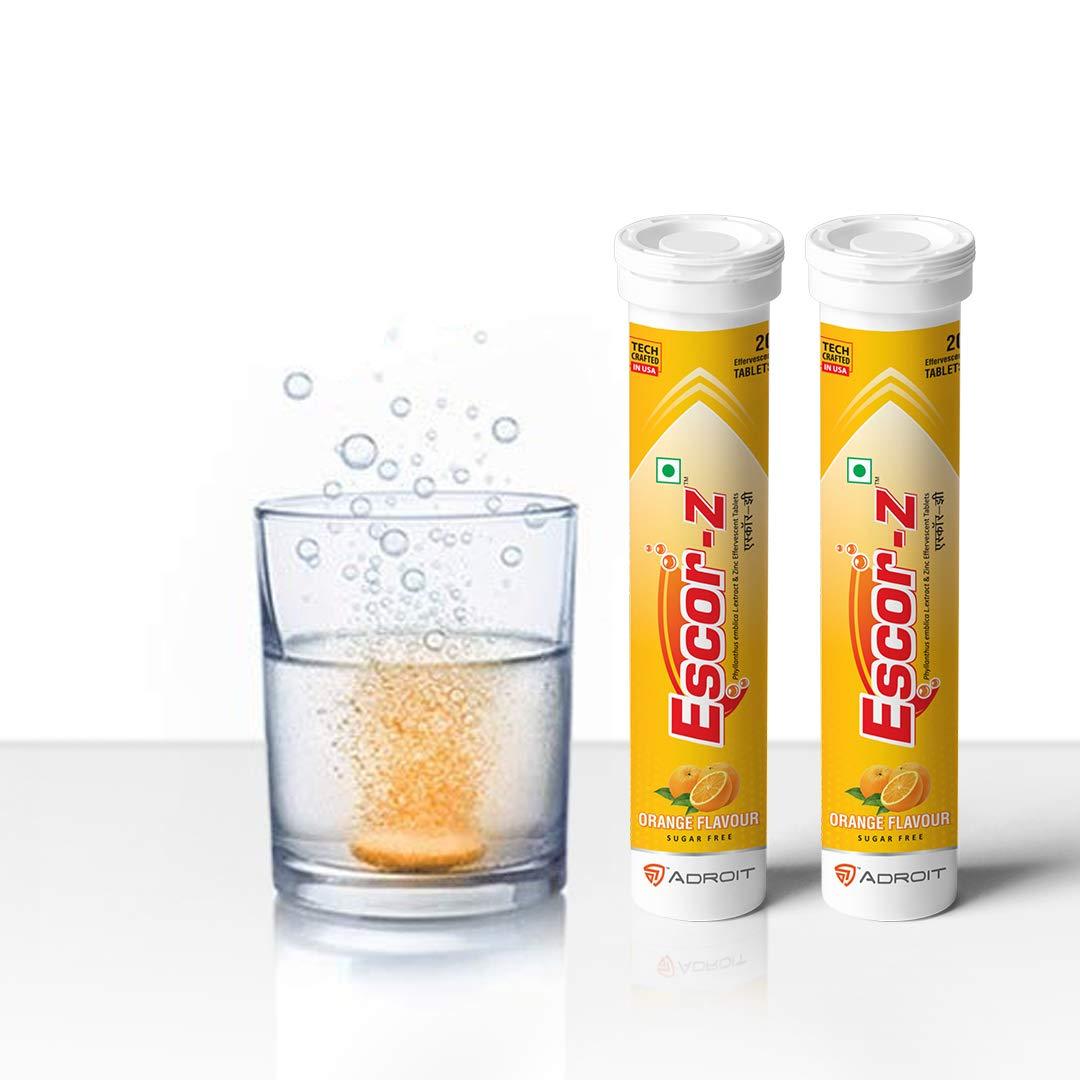 Escor-Z Escor-Z Orange Flavour (Pack Of Two) - Tablet