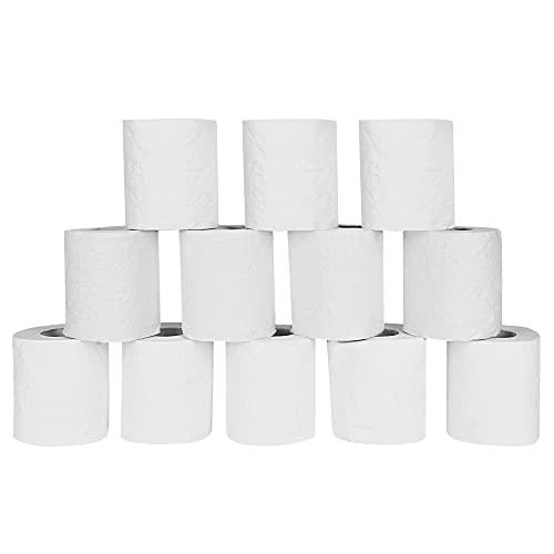 Pearsilk Pearsilk Toilet tissue paper roll, 4 Ply, 12 rolls Toilet Paper Roll