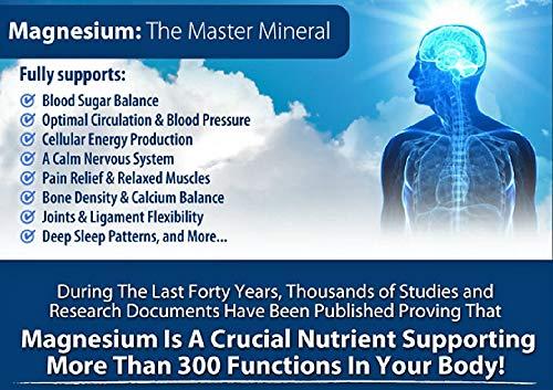 Healthy Paleo Healthy Paleo Magnesium Glycinate tablets for 100 days (50 tablets, Serving size-Half (1/2) Tablet/day) 100% Vegetarian that help maintain health, especially in your brain, heart, and muscles.