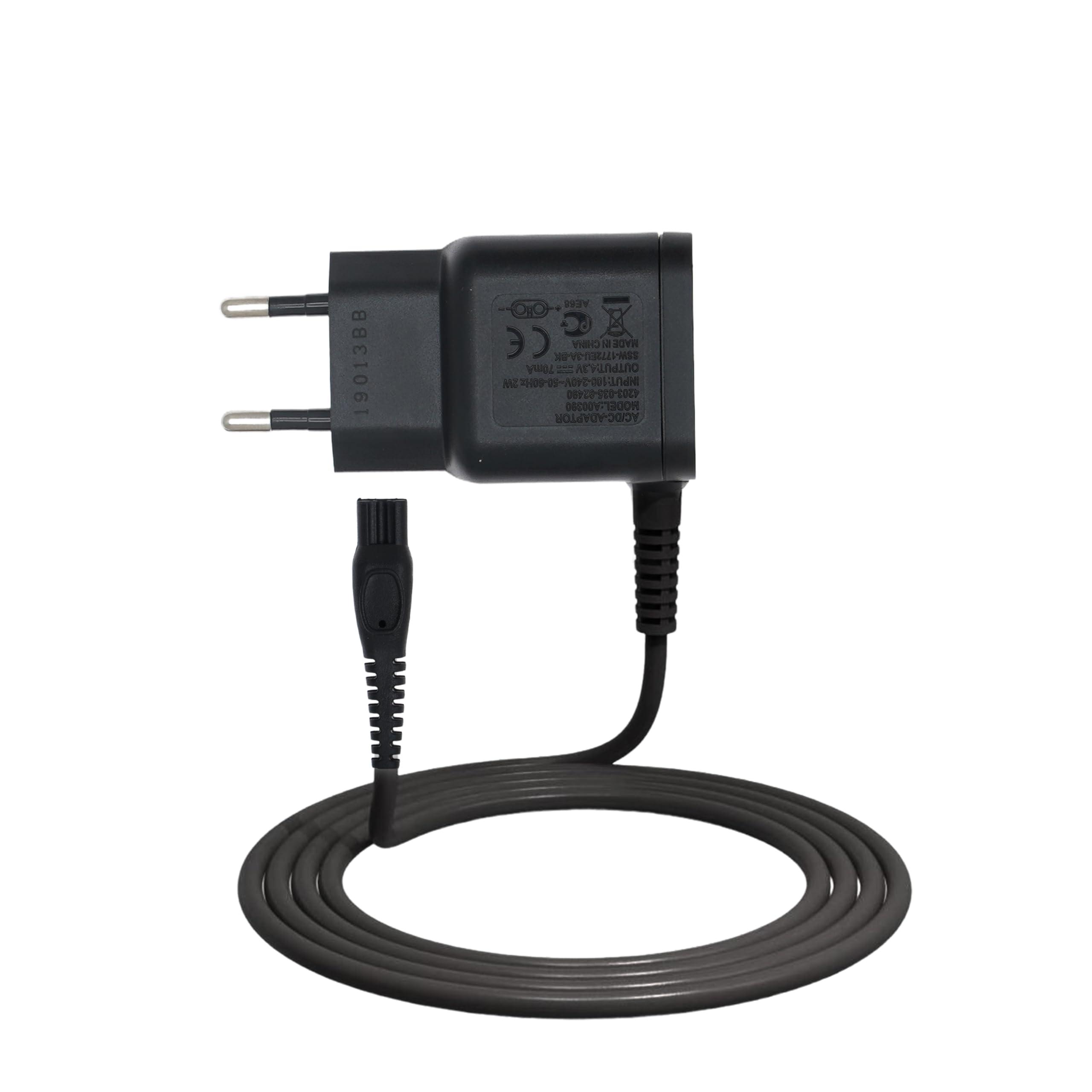 ANCIARY ANCIARY 15V Charger Compatible With Philips Trimmers & Shavers | HQ8505 Replacement Charger (Complete list of compatible models in bullet point) BK