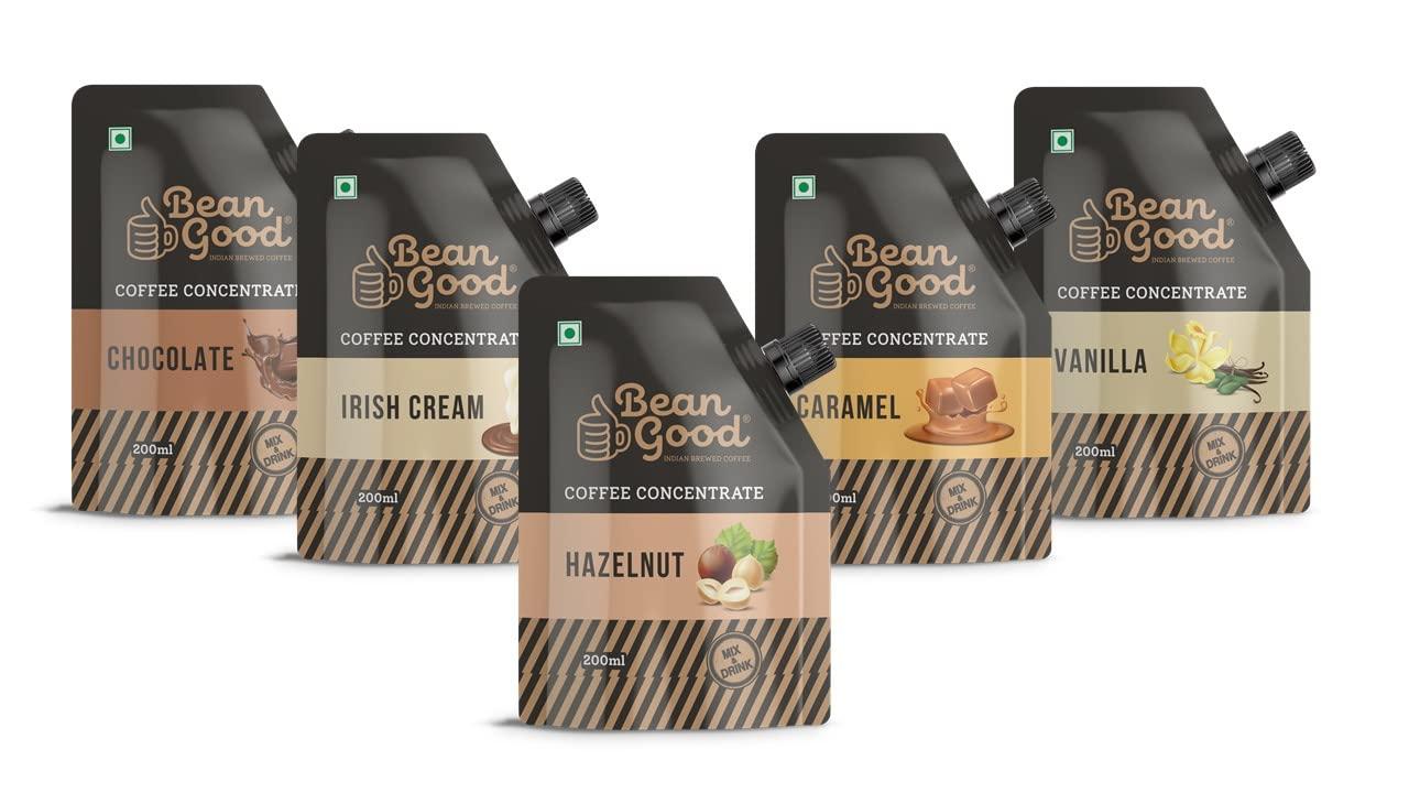 Bean Good Bean Good Cold Coffee Concentrate Assorted Flavors - Pack of 5