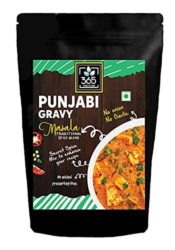 365 STORE TO DOOR 365 STORE TO DOOR Indian Spice – Jain Punjabi Gravy Masala, 250 gm. | Homemade Powdered | for Healthy Cooking | Ready to use | All Seasonings Spices | Pure & Hygiene | Spice Mix – Pack of 1