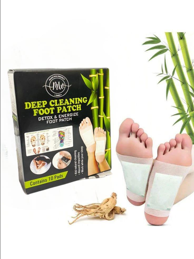 MW PARIS MW PARIS Detox & Energize Foot Patch|| Pain Relief Detox patch, Cleansing Toxin Remover Foot Pads, Detoxify Stress Relief Sleep Patch for Detoxification, For Men & Women (1 BOX = 10 Patches) (4)