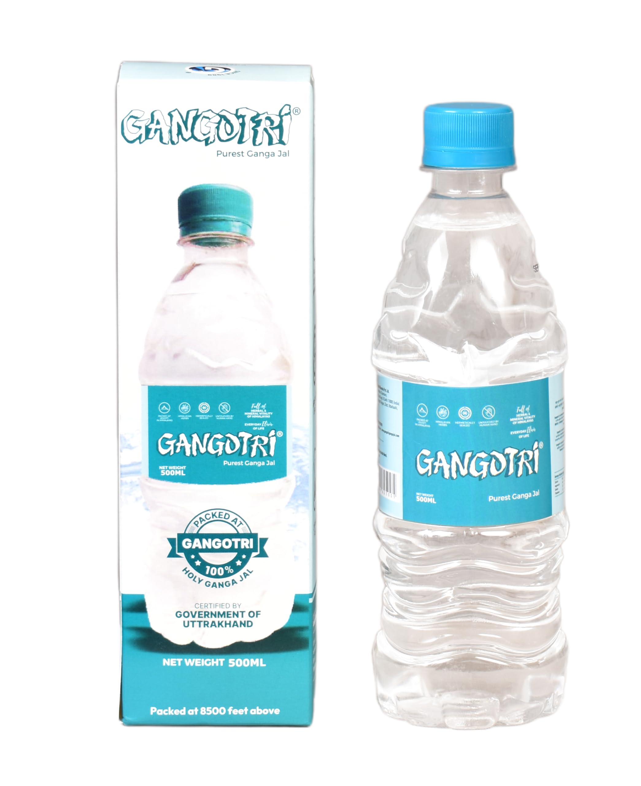 Gangotri Gangotri purest Gangajal 330 ML (Pack of 6 Bottle)