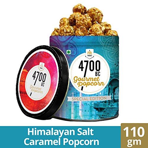 4700BC 4700 BC Tiramisu Popcornand Himalayan Salt Caramel Popcorn,125g + 110g