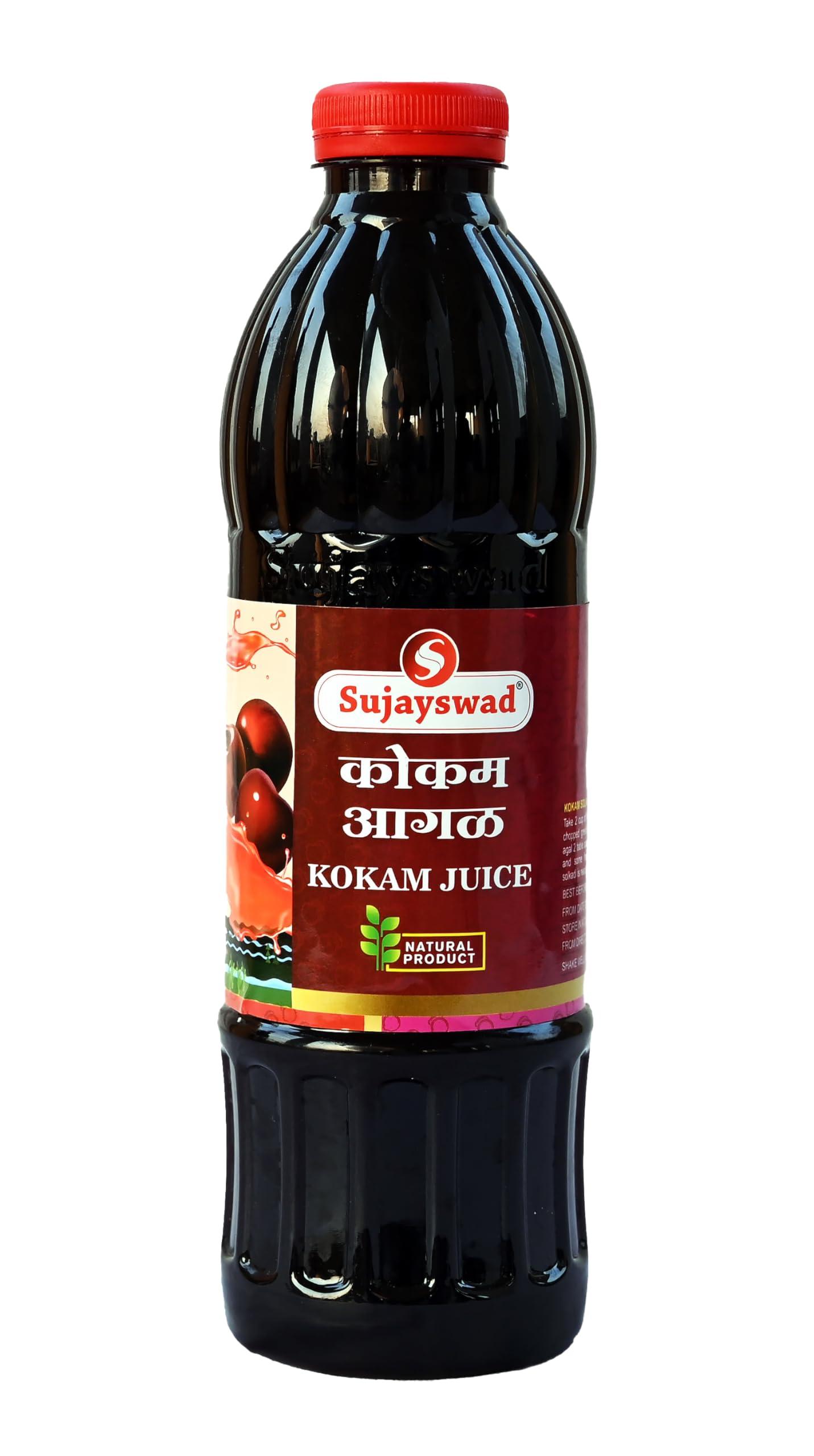 Generic Sujayswad Kokam Juice 1 ltr (Kokam aagal without sugar)