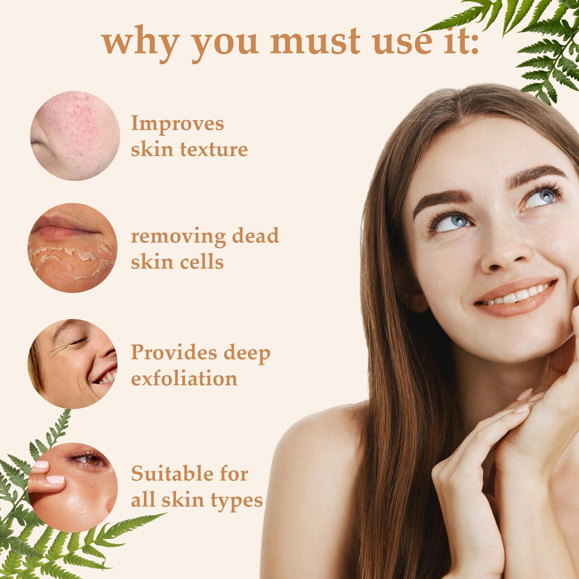 mi nature mi nature Walnut Shell Powder - No Silica or Any Artifical Additives - For Homemade Natural Scrub Formula| 100% Pure, Natural & Cruelty Free - 227g/1/2 lbs/8 oz