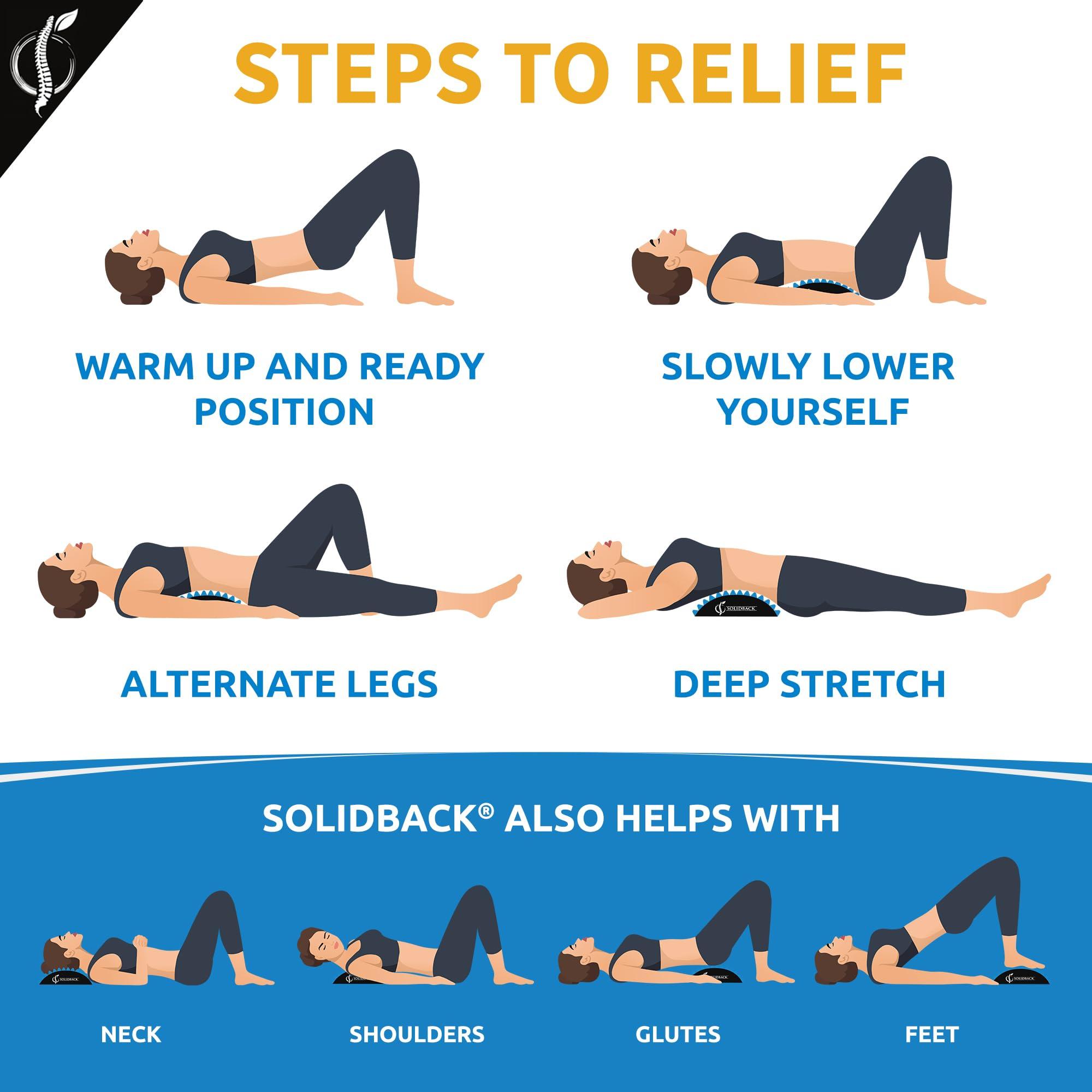 SOLIDBACK Solidback Chronic Lumbar Pain Relief Stretcher